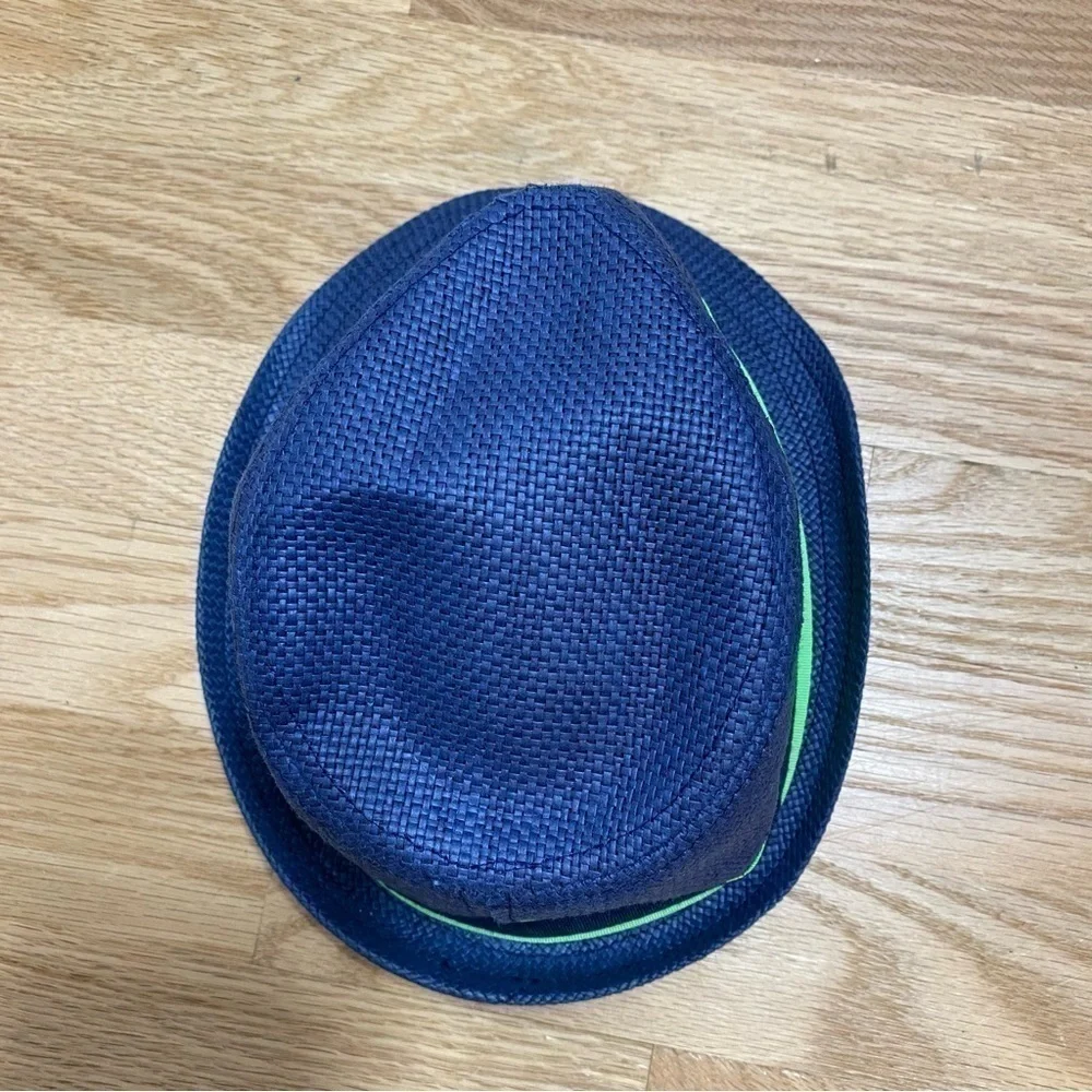 Children’s Place Fedora Hat 12-24 mos Blue Green Boys Baby